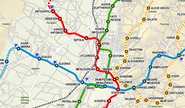 Metromap Athens I